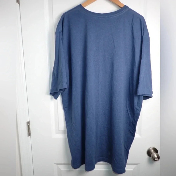 Carhart Navy and Green Relaxed Fit Graphic Tee size 2XL - Picture 7 of 7